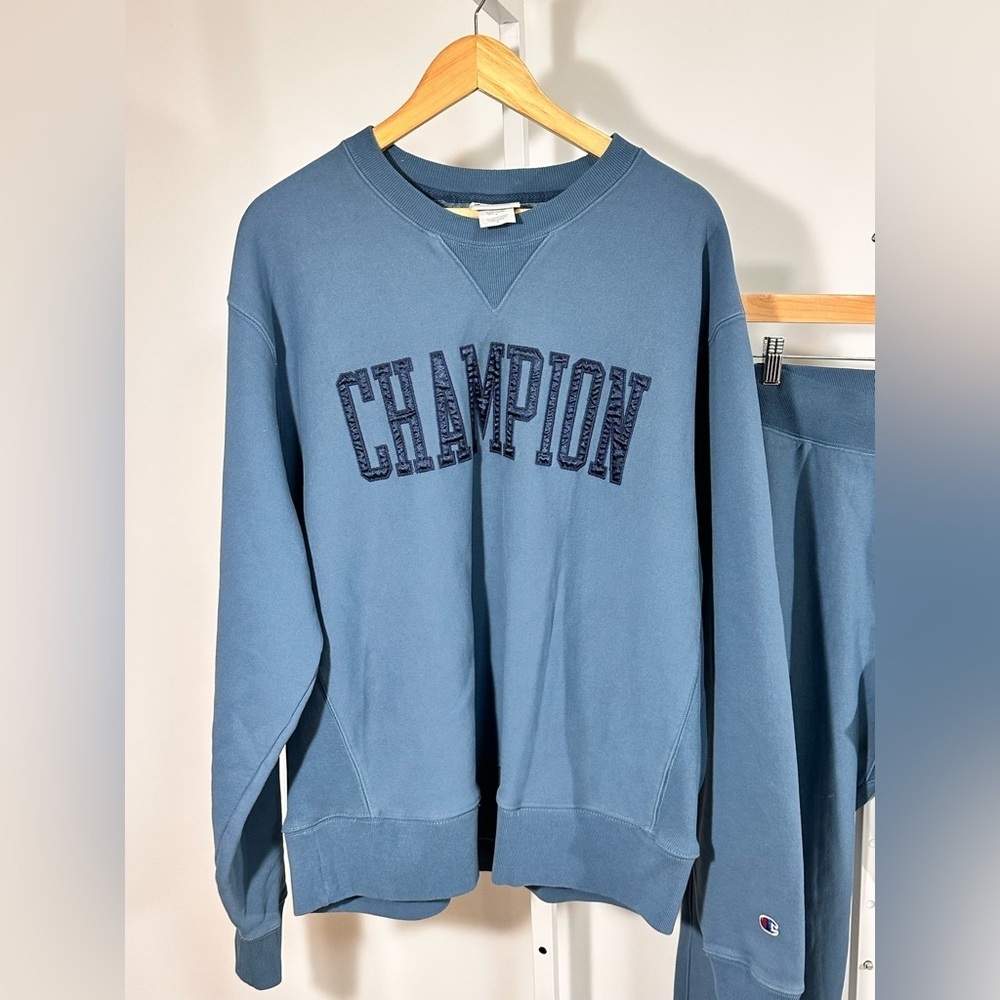 Champion Reverse Weave Sweat Set – Blue – xl - Picture 6 of 12